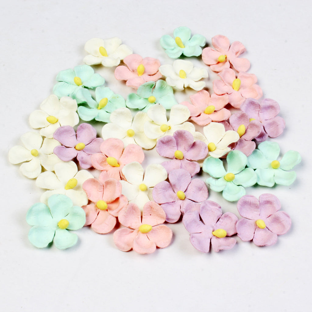 Handmade flowers Fairy Garden Paula Approx 2.1Cm 30Pc Pbci Lb