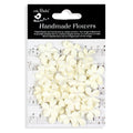 Handmade flowers Ivory Pearl Pearl Petites Approx 2Cm 30Pc Pbci Lb