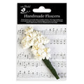 Handmade flowers Ivory Pearl Brigitta Approx 2Cm 1Pc Pbci Lb