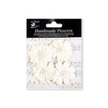Handmade flowers Ivory Pearl Astra Approx 5Cm 4Pc Pbci Lb