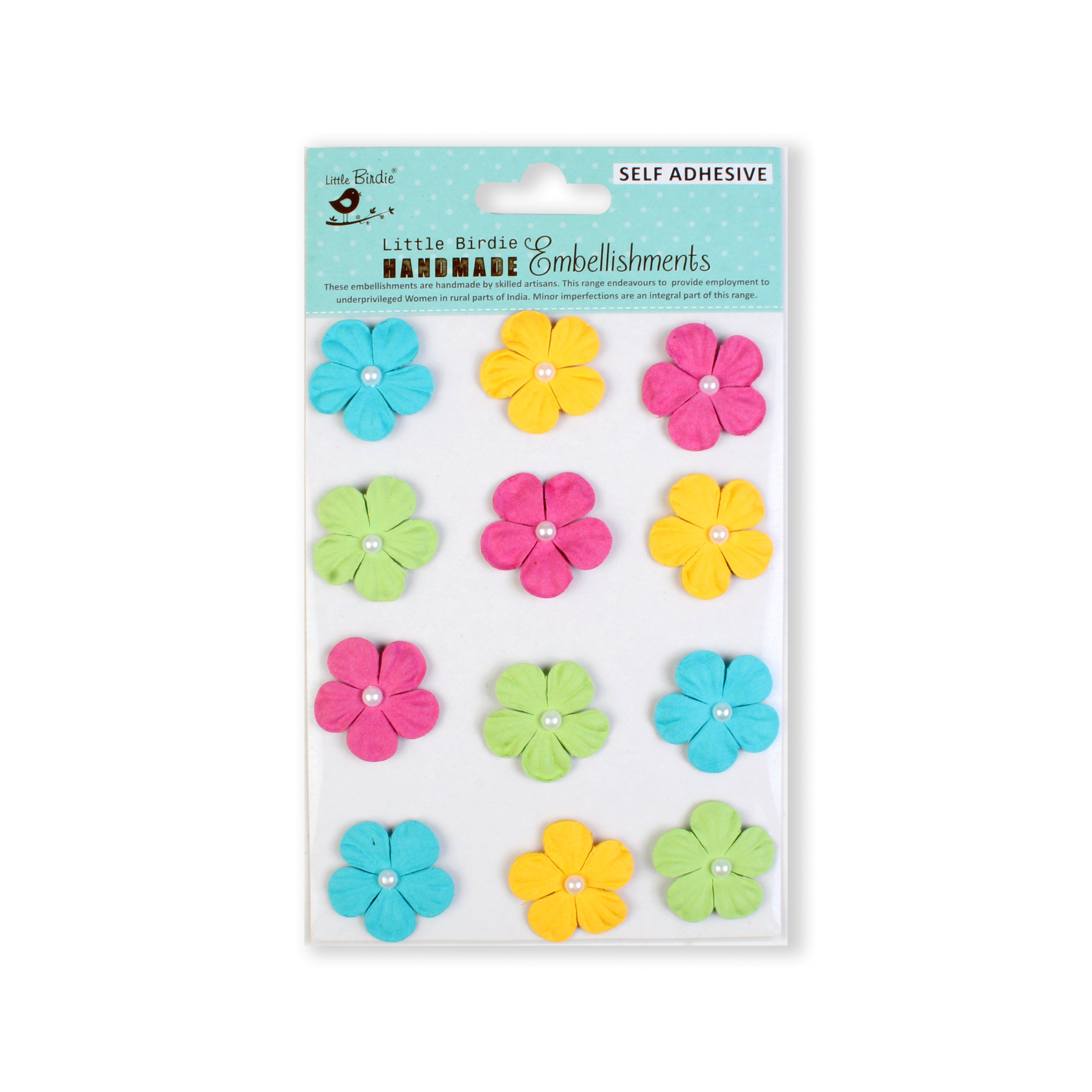 Handmade Embossed Pearl Petal Candy Crush 12Pc Pbci Lb
