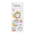 Self Adhesive Stickers Floral Hours 7Pc Pbci Lb