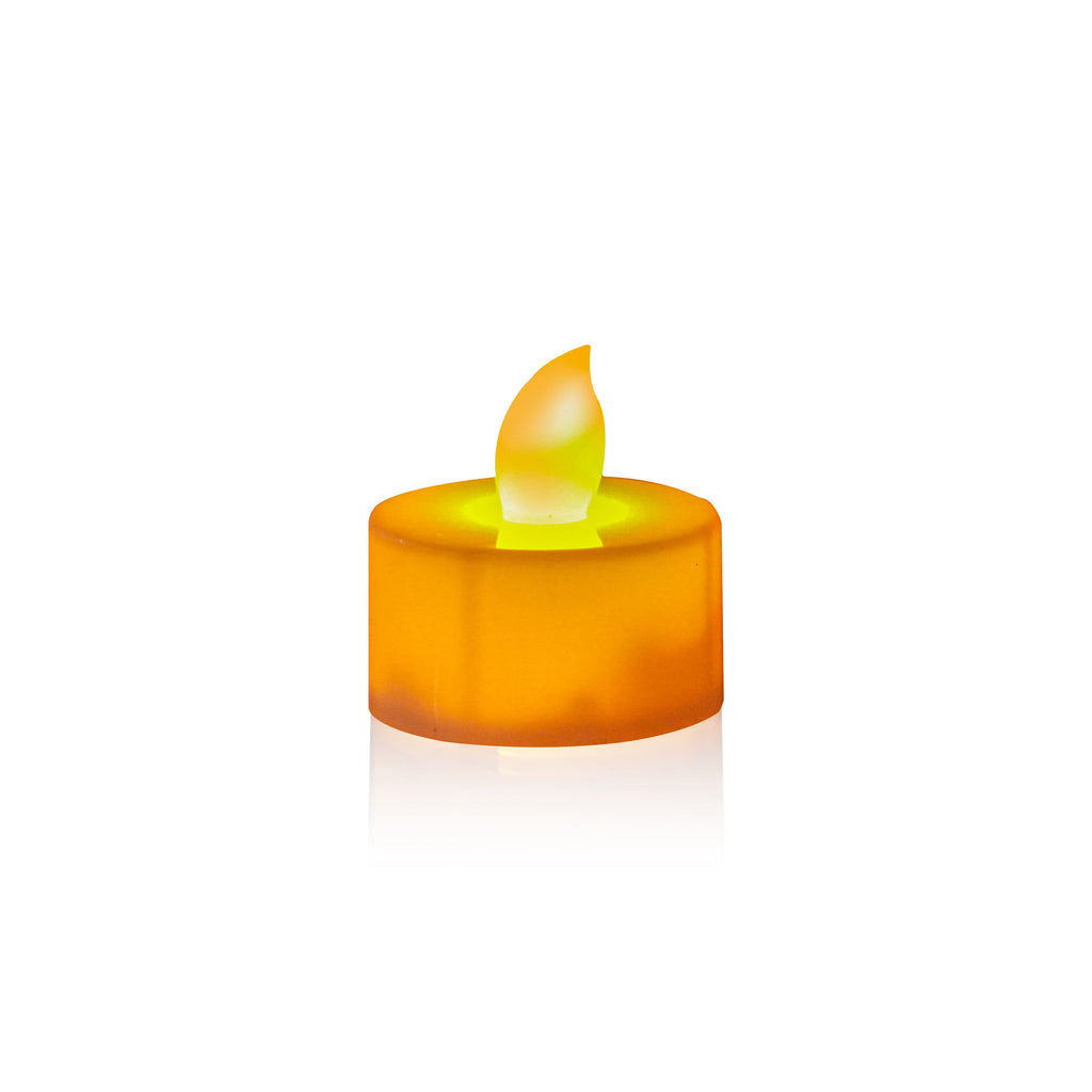 LED Tea Light Candle With Battery Set Of 10pc