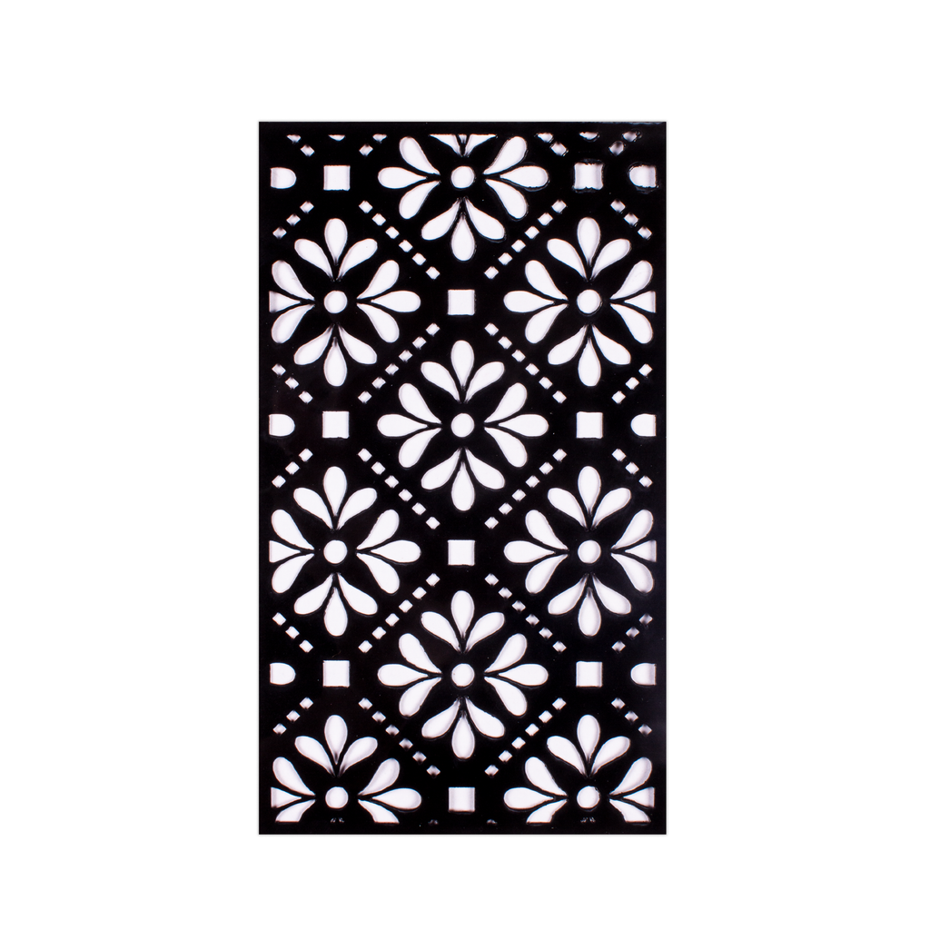 Stencil Flora Fancy 4in x 7in 1pc