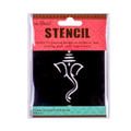 Stencil Ganapati 4in x 4in 1pc