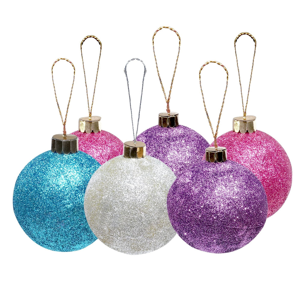 6 Feet - Christmas Tree With Metal Stand 1pc  (Ornaments Combo)