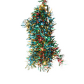 Decoration Tinsel 12 Feet Multi Colour 1Pc