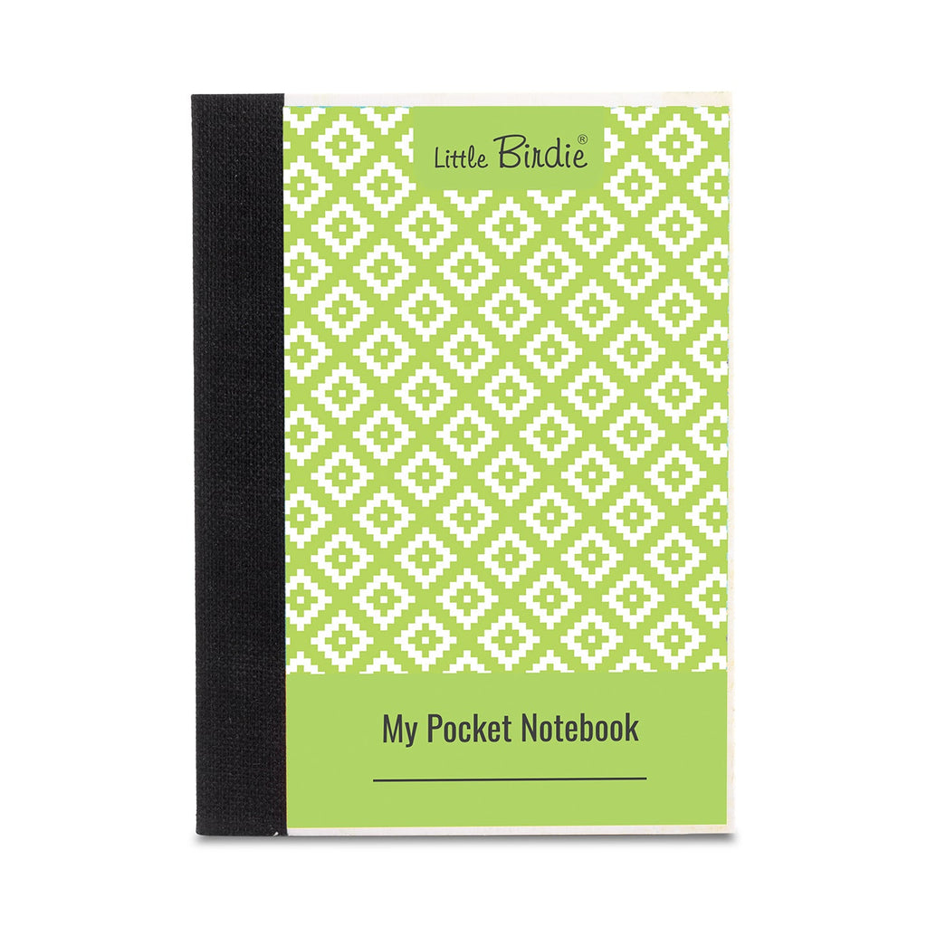 Pocket Notebook Ruled Ikkat Diamond 54gsm 80 Sheets