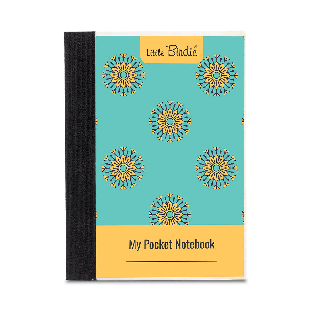 Pocket Notebook Ruled Daisy Chakra 54gsm 80 Sheets