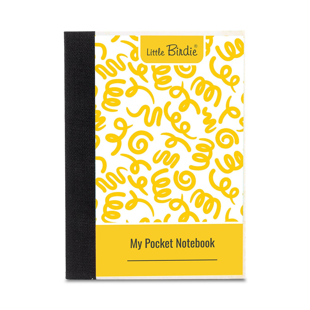 Pocket Notebook Ruled 54gsm Doodle Swirl 80 Sheets