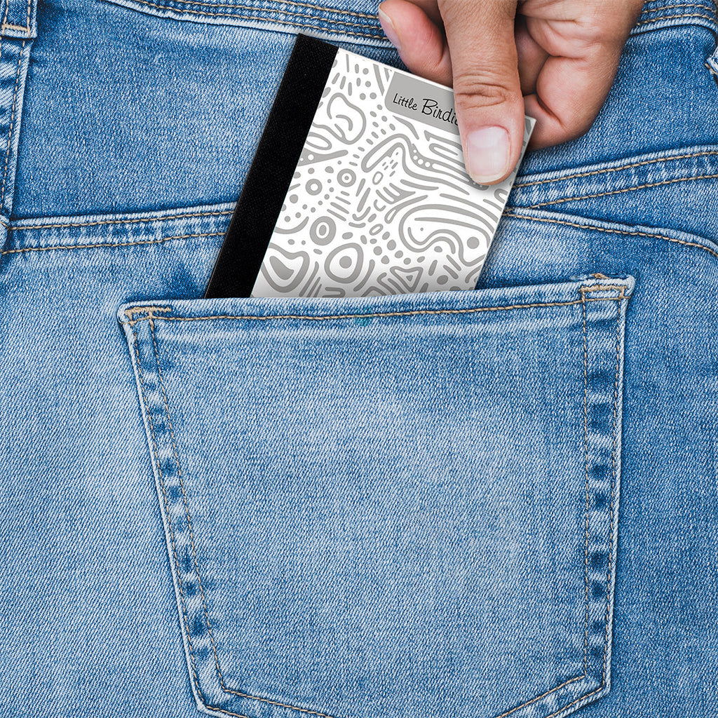 Pocket Notebook Ruled Whimsy Doodle 54gsm 80 Sheets