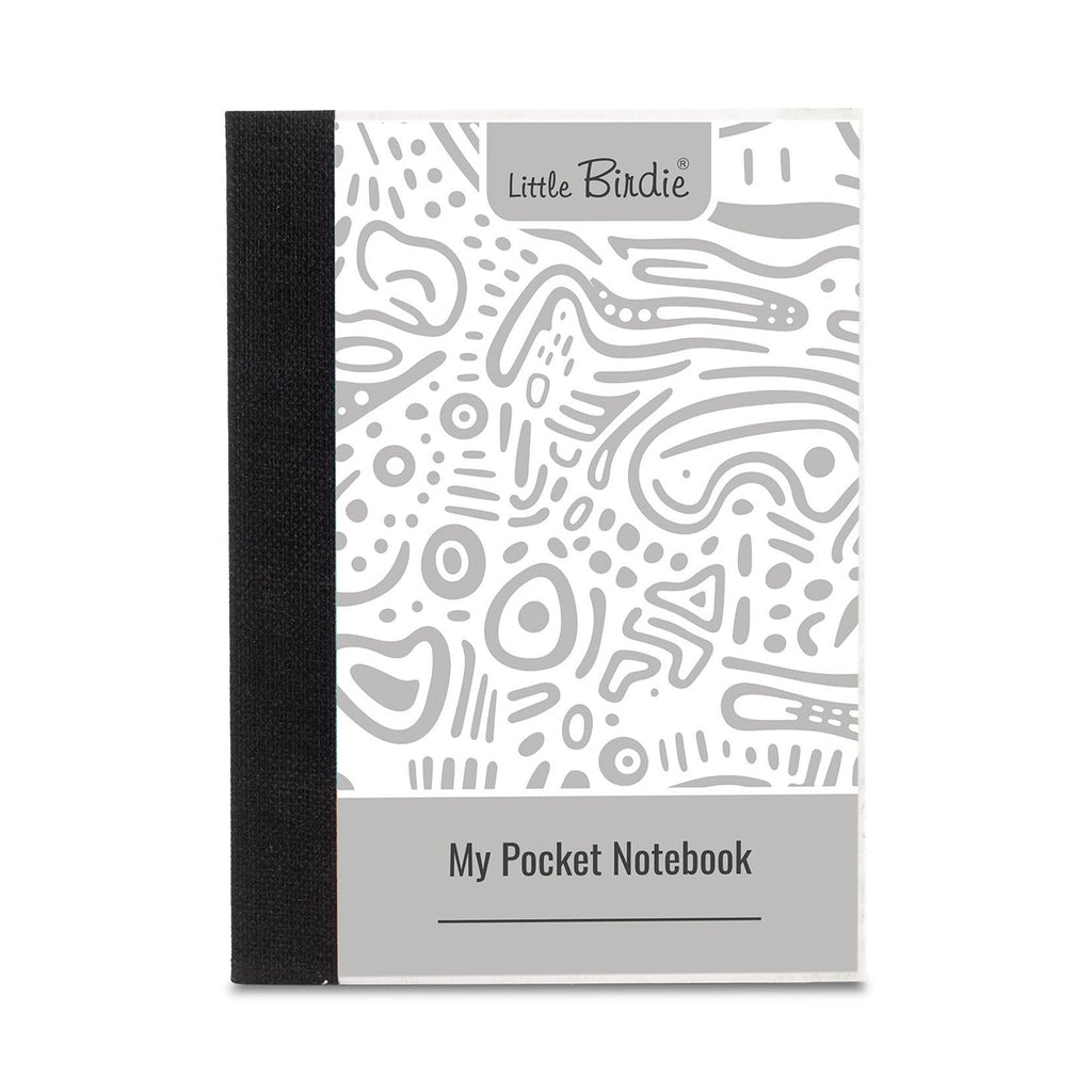 Pocket Notebook Ruled Whimsy Doodle 54gsm 80 Sheets
