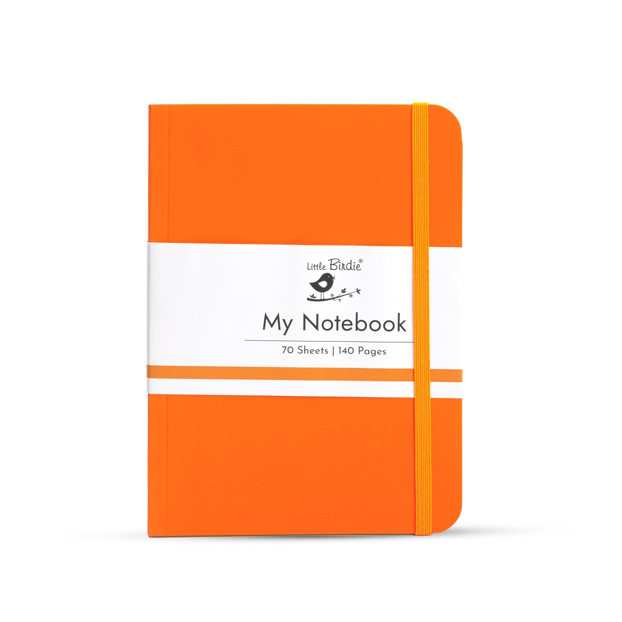 Velvet Series Journal Ruled Pages with Elastic Band Closure Black 70gsm 70 Sheets