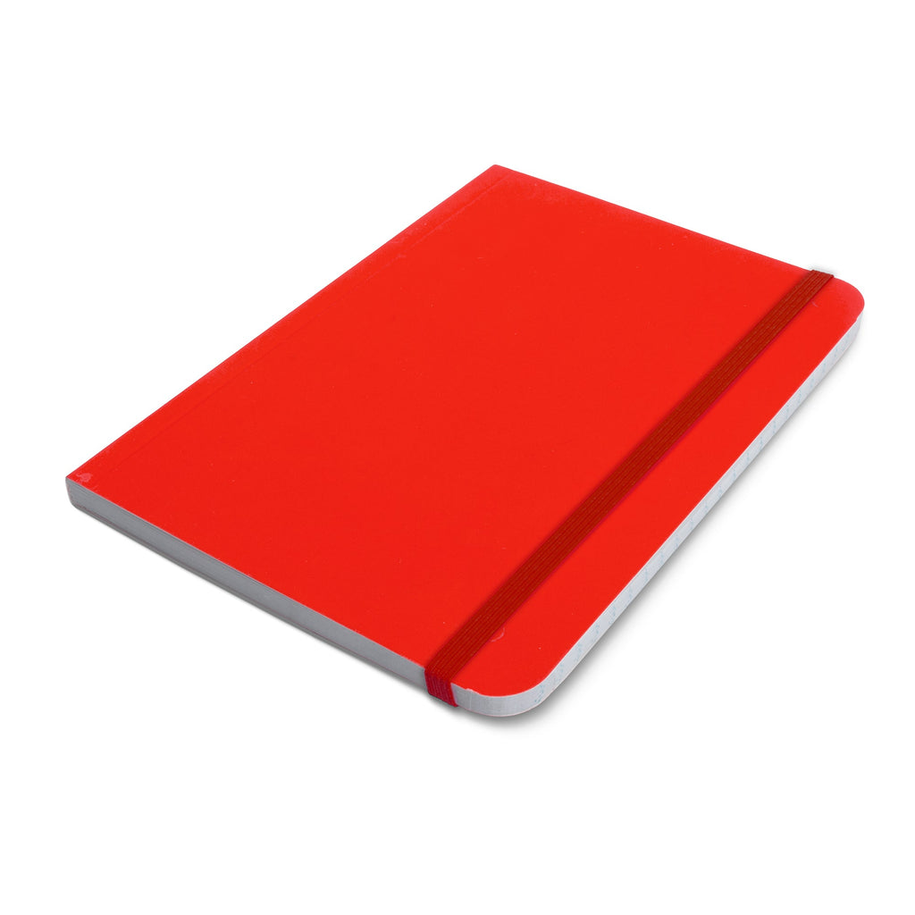Velvet Series Journal Ruled Pages with Elastic Band Closure Red 70gsm 70 Sheets