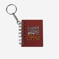 Key Chain Notebook Everything Will Be Ok L6.8 X W5.3cm 70gsm 80pages 1 Book