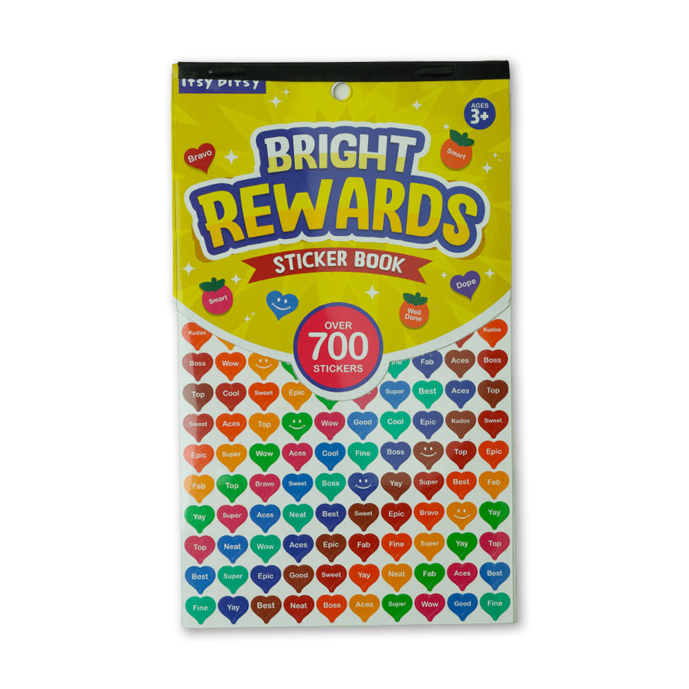 Reward Stickers Heart Shapes 700 Stickers (Approx) 2Sheet