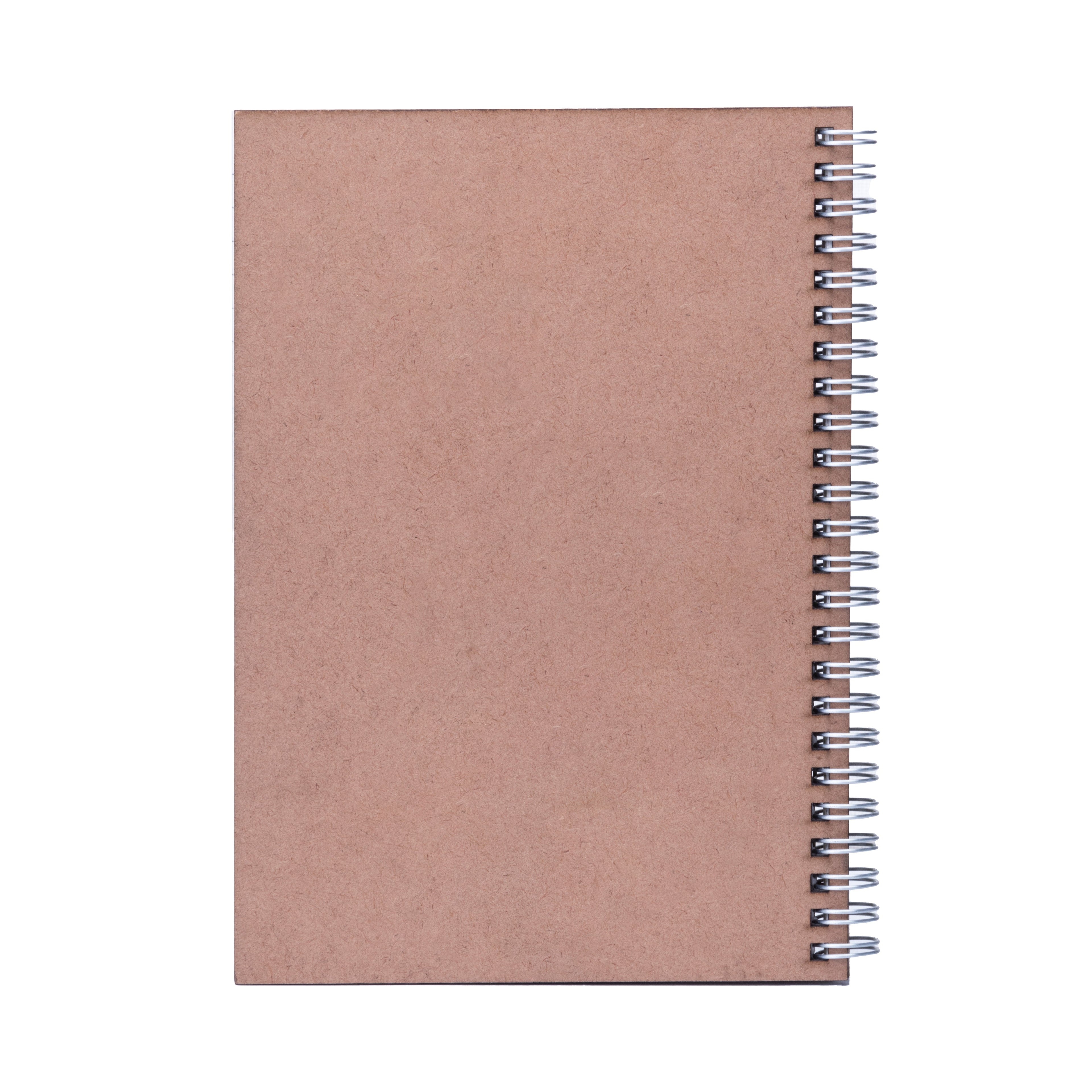 Wire-O Notebook with Pre-marked MDF Cover Floral Mandala 115gsm Artist Paper 80pages 1Book