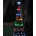 LED Digital Strands Tree Multi-coloured 1.9mtr, 198 LED, 1 Box