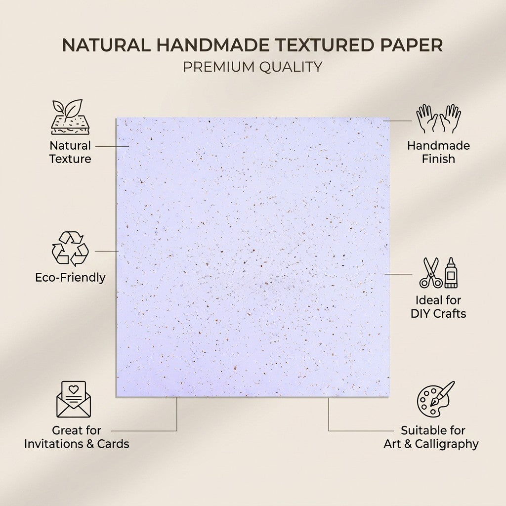 Eco Friendly Barley Paper 12x12inch 200gsm 1Sheet