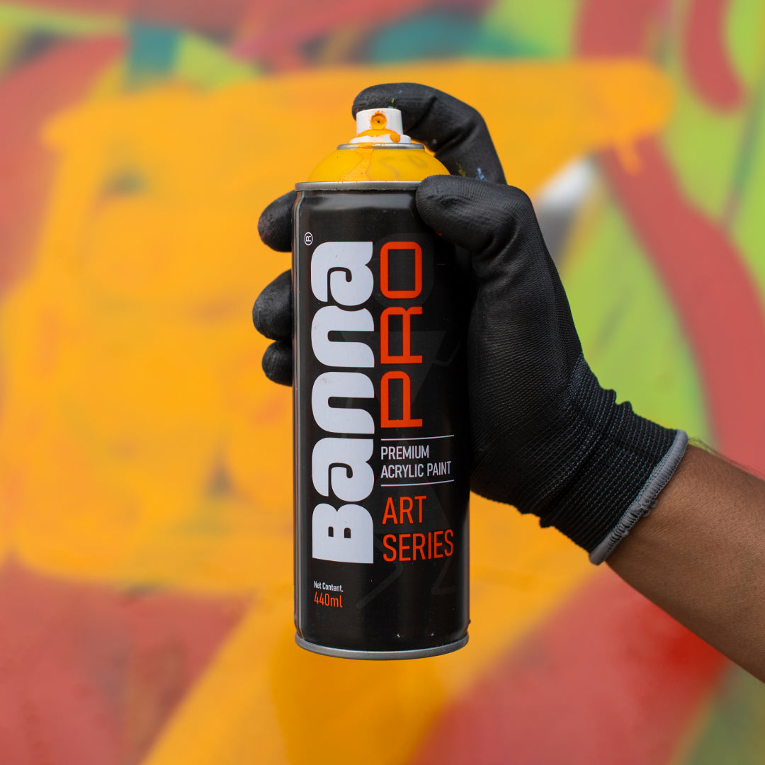 Graffiti Spray Paint Light Orange 400ml Bottle