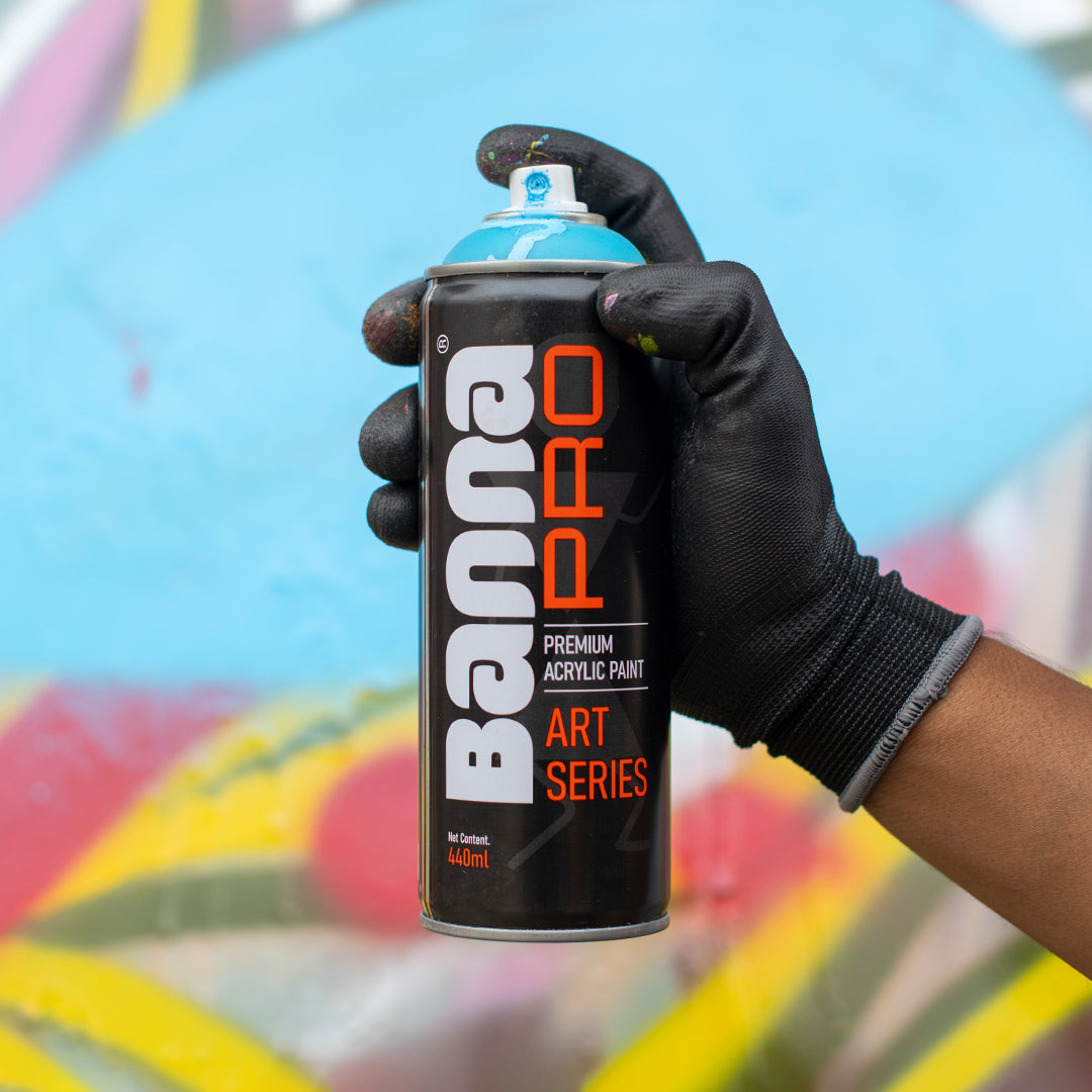 Graffiti Spray Paint Light Blue 400ml Bottle