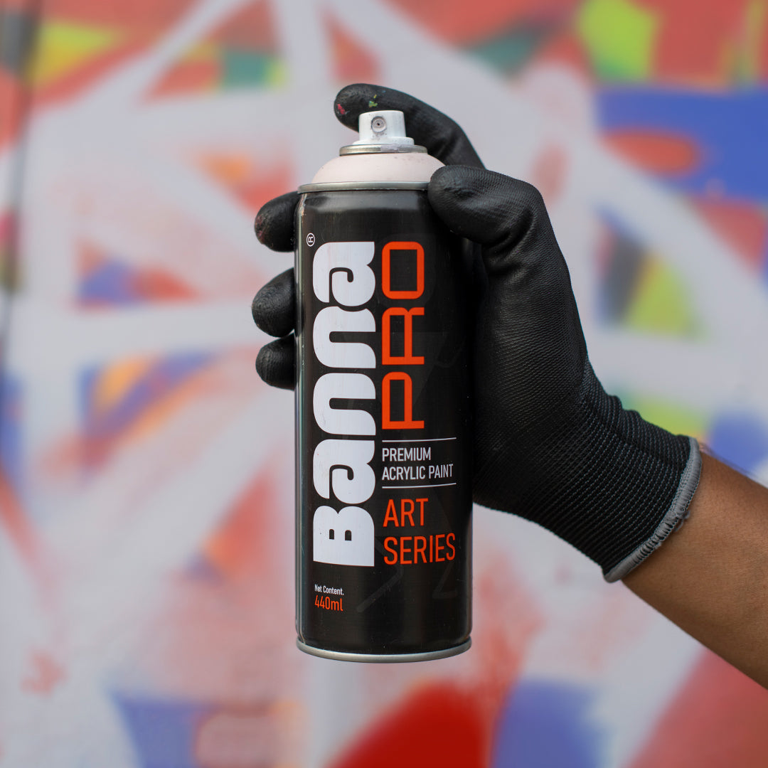 Graffiti Spray Paint Light Grey 400ml Bottle
