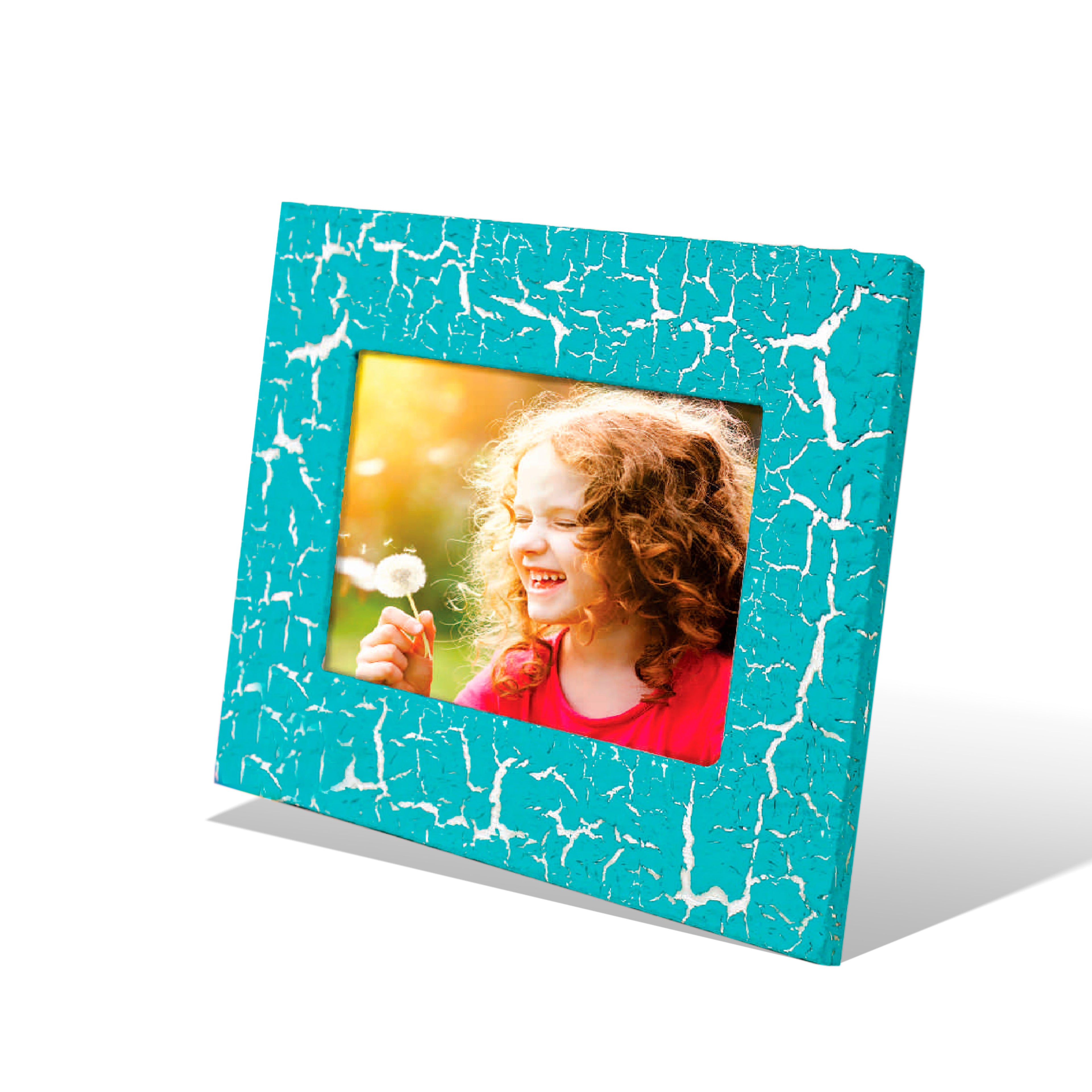 Diy Crackled Photo Frame Kit