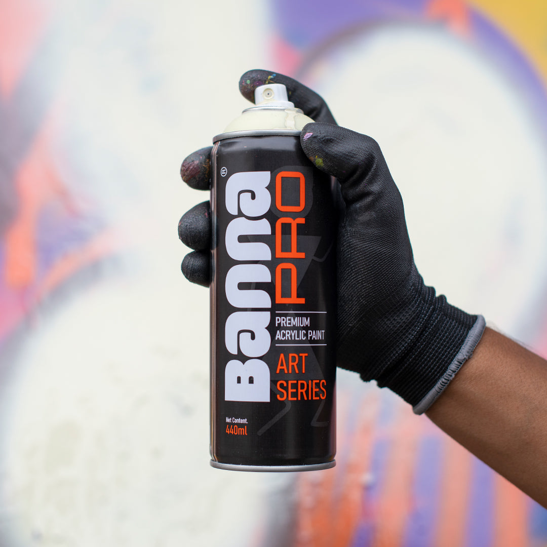 Graffiti Spray Paint Mellow Yellow 400ml Bottle