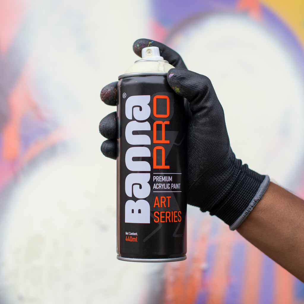 Graffiti Spray Paint Mellow Yellow 400ml Bottle