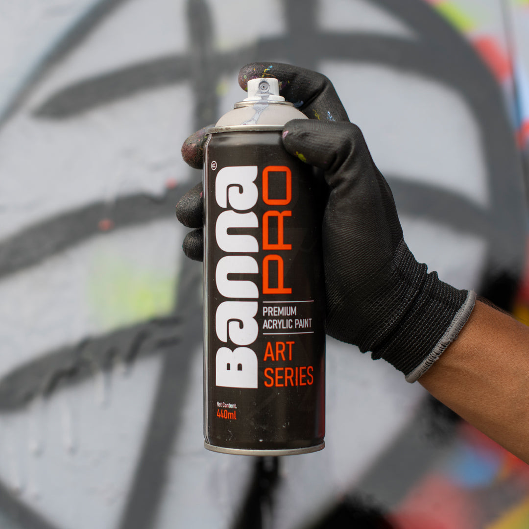 Graffiti Spray Paint Middle Grey 400ml Bottle