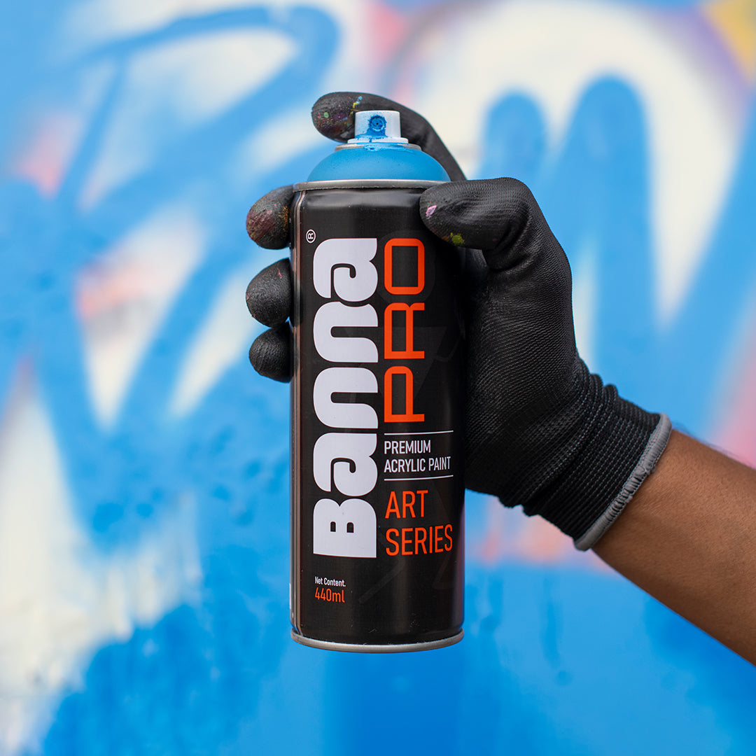 Graffiti Spray Paint Middle Blue 400ml Bottle