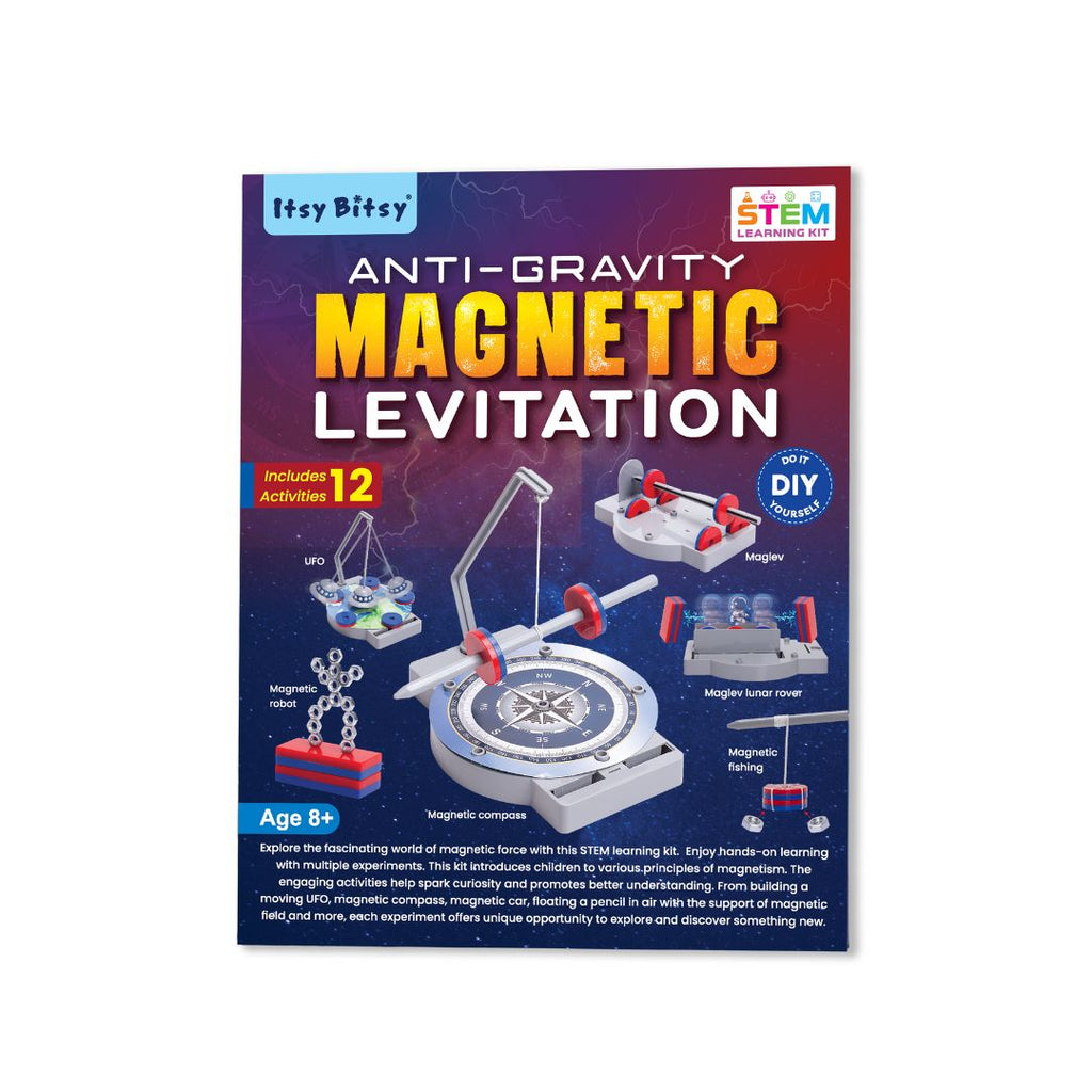 DIY Anti-Gravity Magnetic Levitation Kit 12 Activities 1 Box