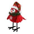 Christmas Decoration Festive Bird 19 X 11 X 9cm 1pc