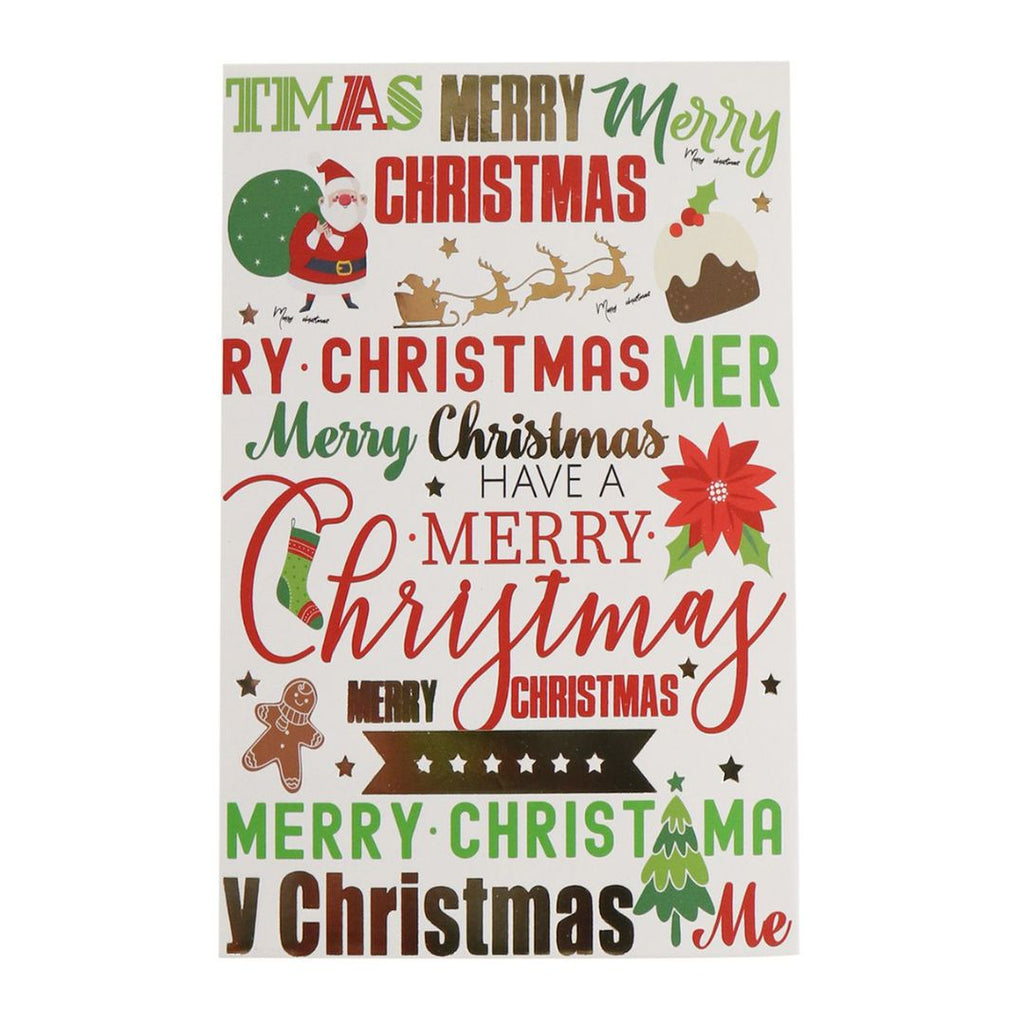 Christmas Greeting Card with Foil Detailing & Envelope Merry Moments 11.8 X 17.8cm 1pc