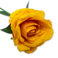 Artificial Flower Rose Yellow and Orange 20inch 1Stem