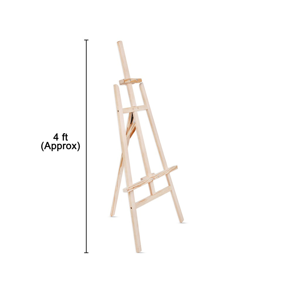 American Pine Wood Easel 4 Feet 1Pc Lb