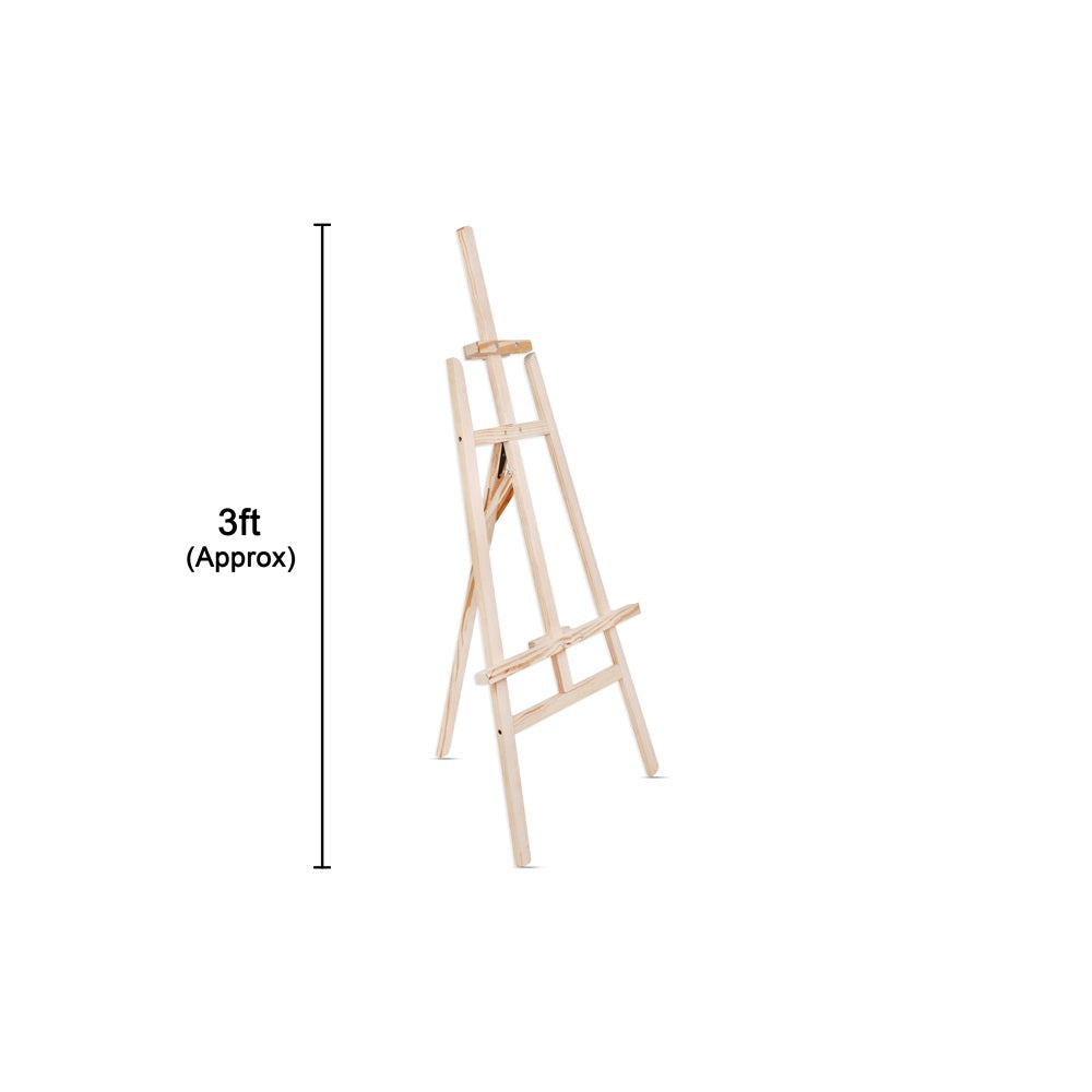 American Pine Wooden Easel 3 Feet 1Pc