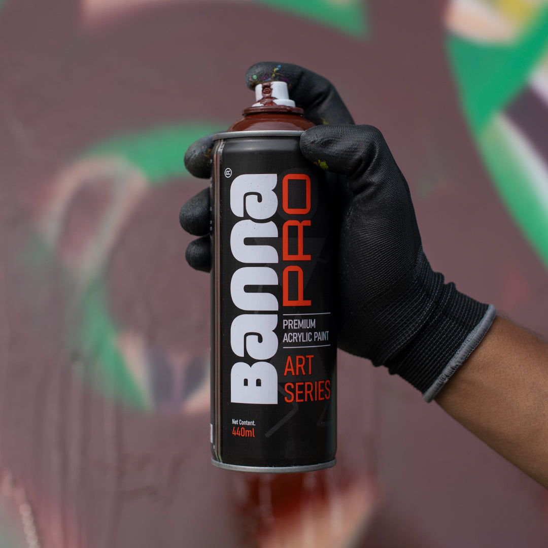 Graffiti Spray Paint New Red Brown 400ml Bottle