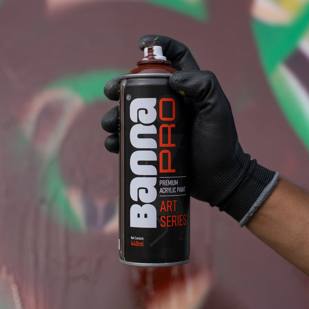 Graffiti Spray Paint New Red Brown 400ml Bottle