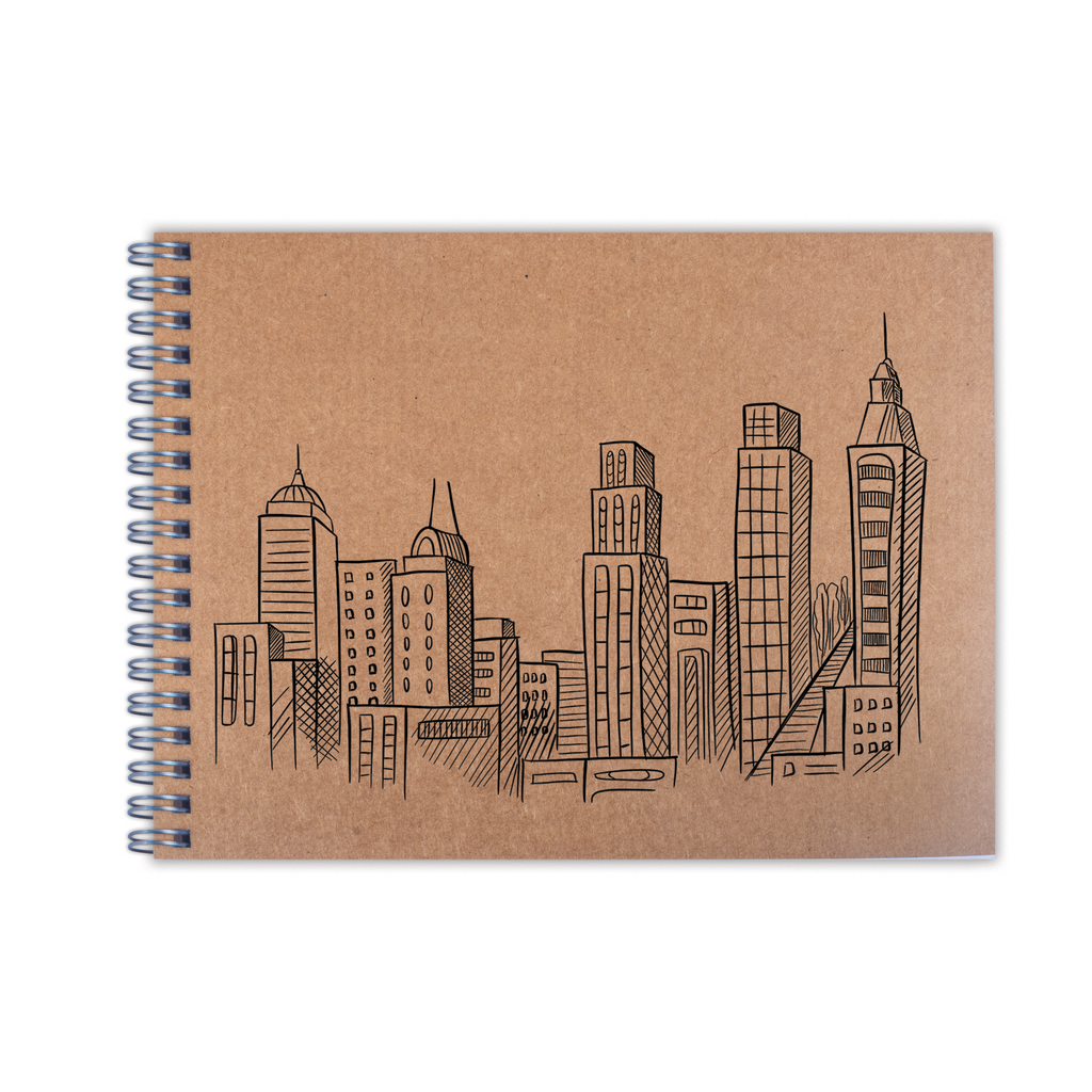 Kraft Sketchbook Kraft Board | A5 Wire-O | 200gsm - 48Pages - 1 Book
