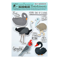 Handmade Self Adhesive Stickers Hello gorgeous 1pack