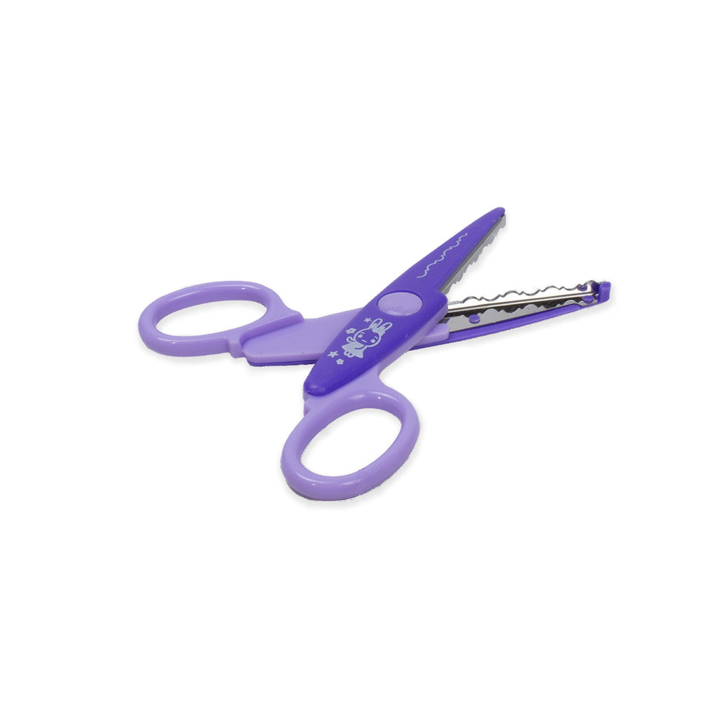 Kids Scissors Ornate Curve Design Cutting 1pcs (Assorted)