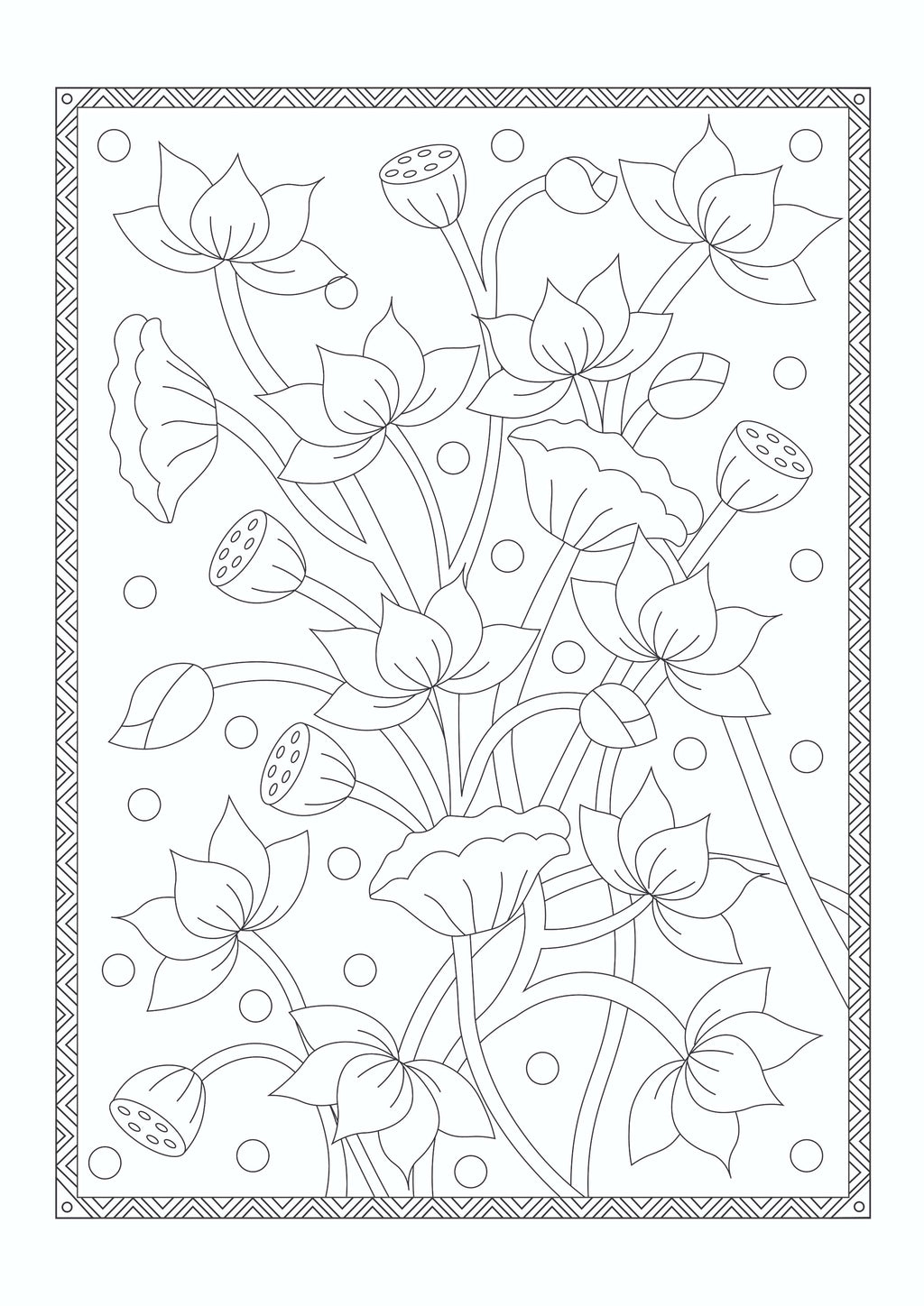Arts of India Colouring Book