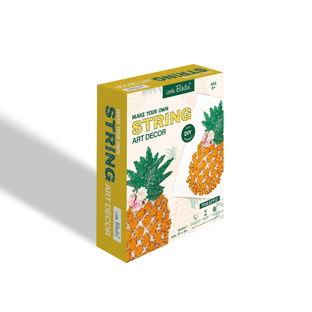 DIY String Art KIT - Pineapple, 1 Box