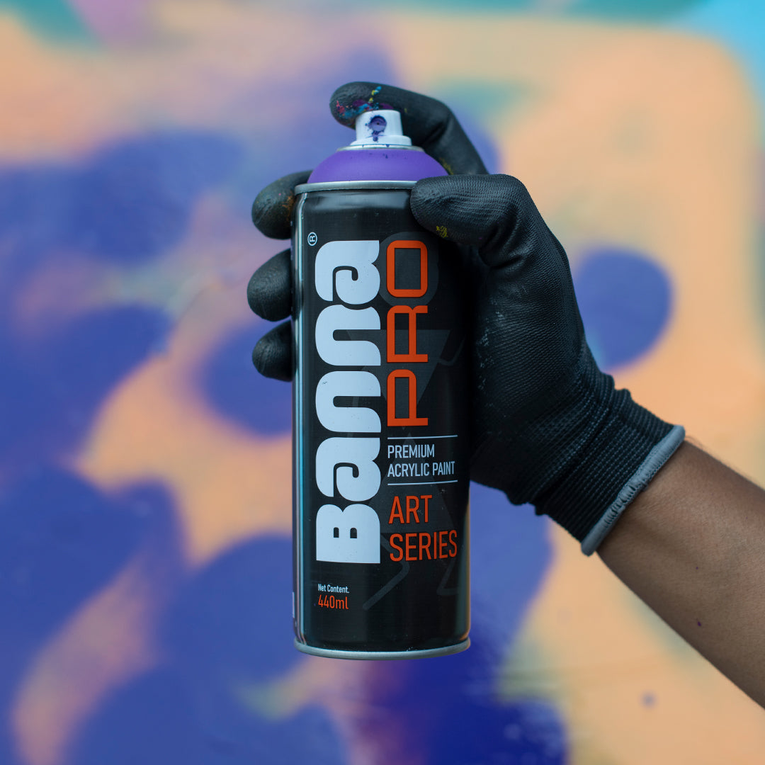 Graffiti Spray Paint Purple Middle 400ml Bottle