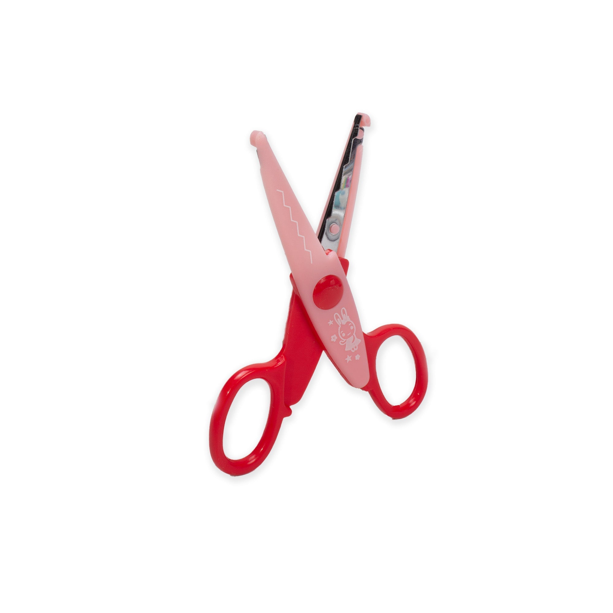 Kids Scissors Ornate Curve Design Cutting 1pcs (Assorted)