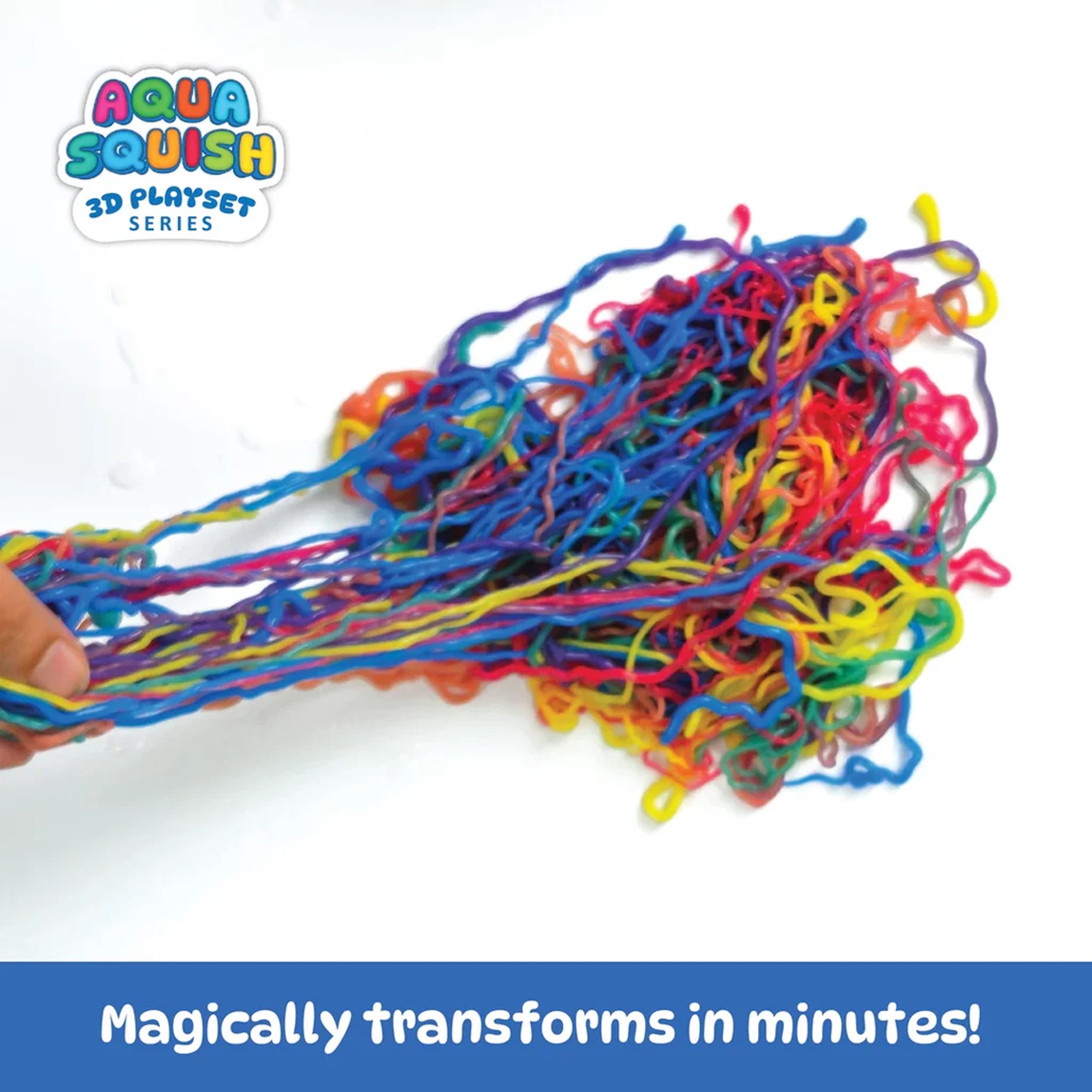 DIY Make Colourful Squishy Rainbow Noodles Box