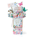 3D Pop Up Birthday Card and Envelope - Birthday Bouquet 1pc