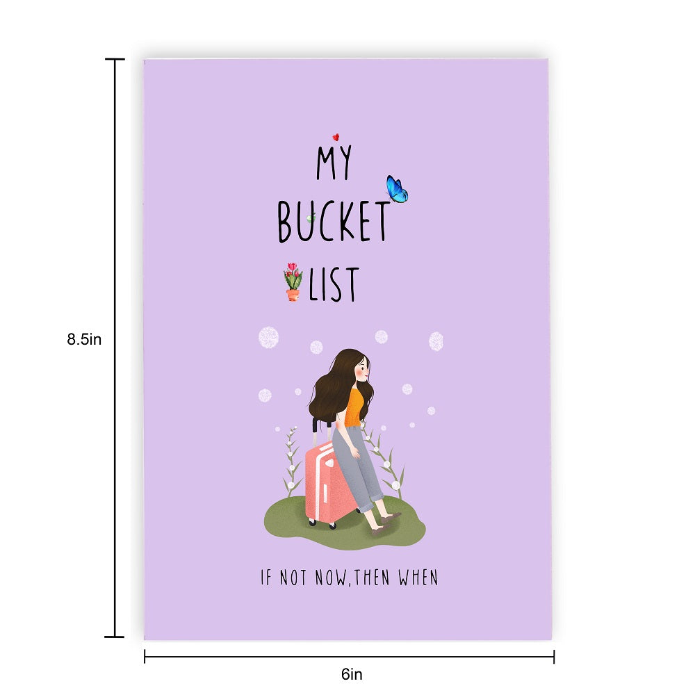 My Bucket List Ruled Notebook A5 90Gsm 64Pages