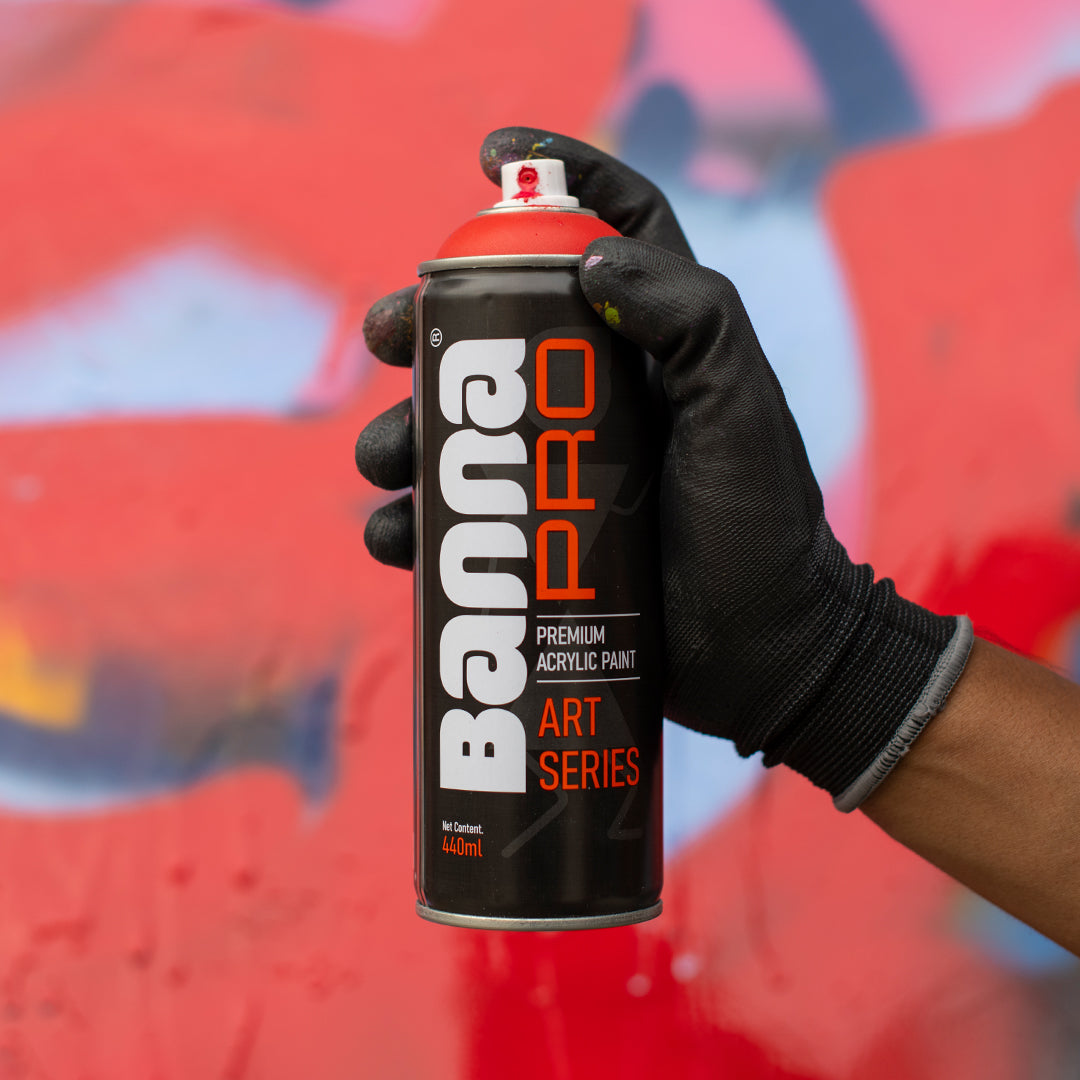 Graffiti Spray Paint Signal Red 400ml Bottle